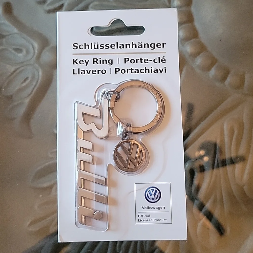 VW Volkswagen Bulli Metal Keychain